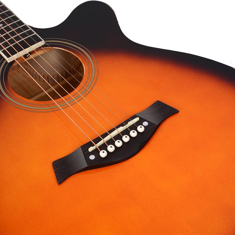 BLUEBERRY B-40, Acoustic Guitar Kit with Bag, Belt, One Pack